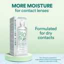 Biotrue Hydration Plus Contact Lens Solution with Lens Case, Multi-Purpose Solution for Soft Lenses, Hydrates with Hyaluronan, Cleans, Clears, and Disinfects for All-Day Comfort, 10 Fl Oz (Pack of 2)