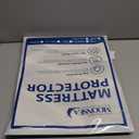 Waterproof Mattress Protector Twin Size,Mattress Cover Protector, Smooth Top Mattress Protector for Kids, Breathable Skin Friendly and Noiseless Fitted Sheet,Twin Size,Polyester