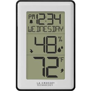 La Crosse Technology 308-1911 Indoor Temperature Station with Humidity Alerts