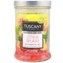 Tuscany Limited Edition Scented Triple Pour Jar Candle Citrus Splash, 18 ounces
