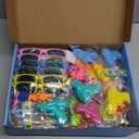 108Pcs Pool Party Favors and Beach Toys for Kids 3-8 8-12, Party Bag Stuffers Set with Beach Balls, Sunglasses, Bubble Wands, More for Pool Games Birthday Party Favors End of Year Student Gifts