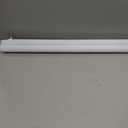 No Drill Zebra Blinds for French Door, 24 5/8" W x 72" L, White
