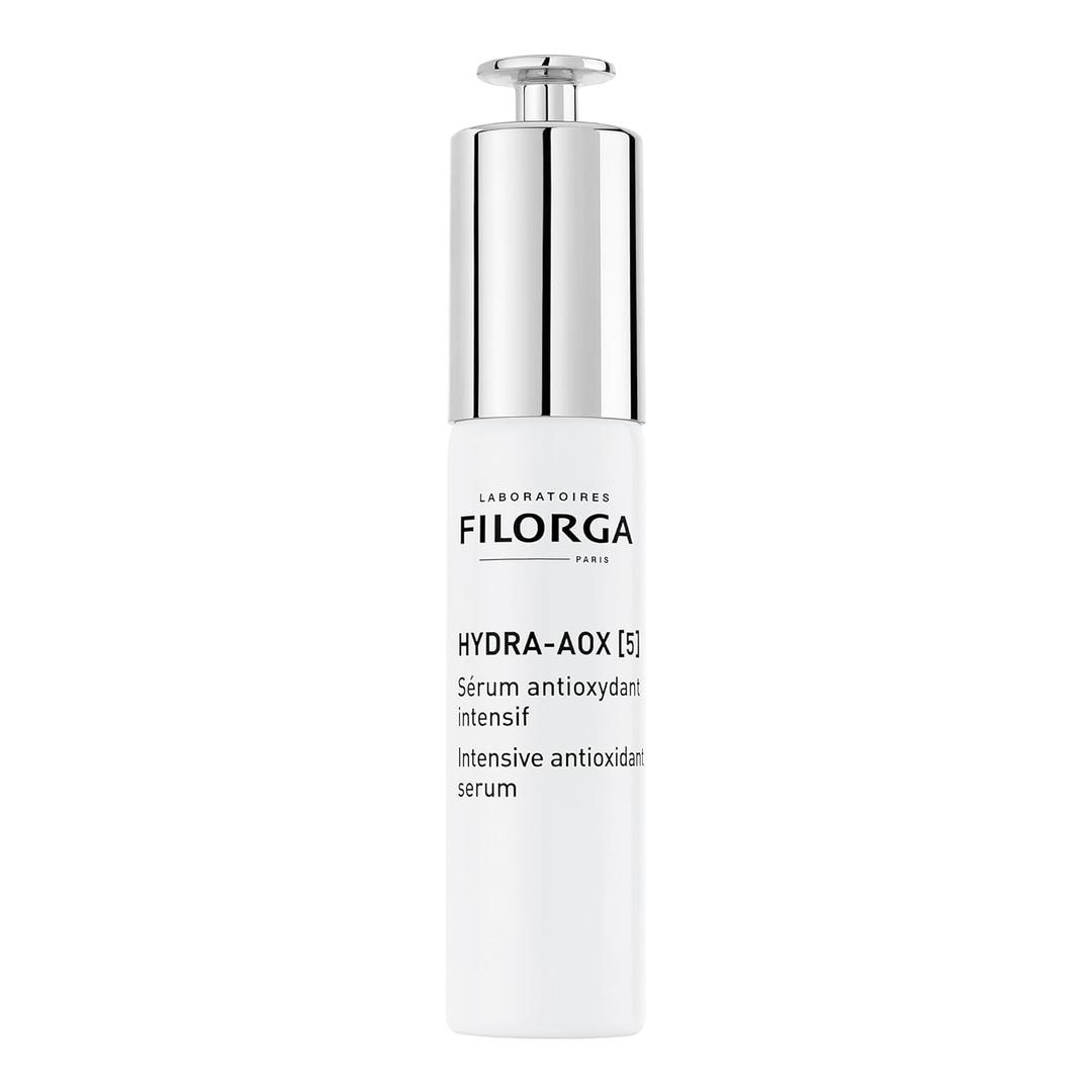 Filorga Hydra-AOX [5] Antioxidant Vitamin C Face Serum, 5 Powerful Antioxidants Including Vitamin C, E, and B3 Smooth and Protect Skin from Premature Aging and Oxidative Stress, 1.01 Fl. Oz