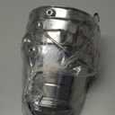 Honeydak 4 Pcs Flat Sided Pail with Dual Hooks 2 Quart Stainless Steel Flat Back Bucket Dual Hooks Hanging Dog Water Bucket Metal for Dog Cat Critter Cage Kennels Cages Fences Pet Container