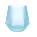 Wine2Go Diamond Silicone Wine Glasses 9oz, Pack 2