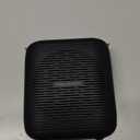 (Black) Portable Rechargeable Voice Amplifier for Teachers, Coaches, Tour Guides, Presentations, and Meetings with a Large Number of Attendees