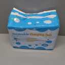 Rocinha 100 Pack Disposable Changing Pads Baby Disposable Underpads Waterproof Diaper Changing Pad Breathable Underpads Bed Table Protector Mat (17 x 13 Inches)