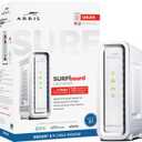 ARRIS SURFboard SB8200 DOCSIS 3.1 MultiGig Cable Modem | 2 -1Gbps Ethernet Ports | Works with Xfinity, Cox, Spectrum | For Cable Internet Plans up to 2Gbps | Modem Only, Router Required