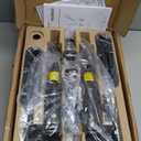 HUANUO 17-32 Inch Dual Monitor Stand, Gas Spring Dual Monitor Mount, Monitor Stand 2 Monitors, Ergonomic Adjustable Tilt/Swivel/Rotate, Weight Max 19.8 lbs, VESA 75/100mm