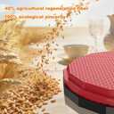 4 Pack Tortilla Sealers, 4-In-1 10"+8"+6"+4" Flour Tortilla Crimper, Quesadilla Maker, Tortilla Press - Make Tacos, Crumpet, Calzones, Burritos - Environmentally Friendly Biodegradable Material (Red and black)