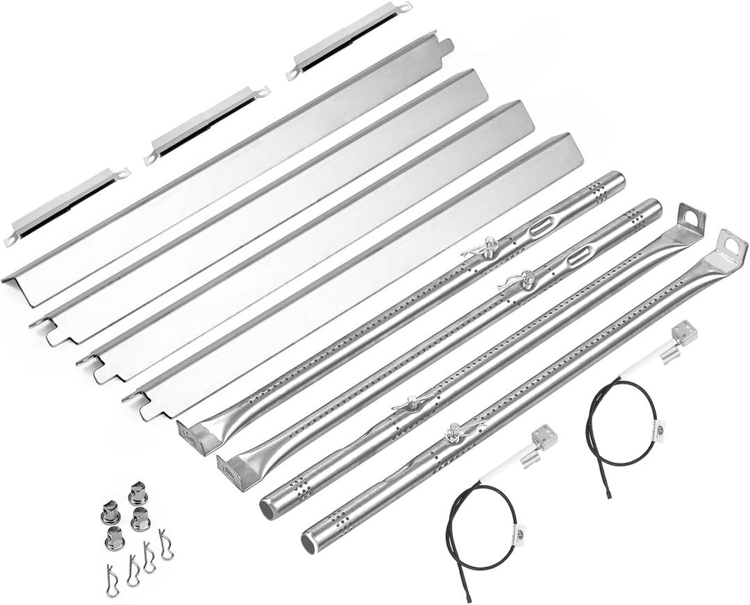 463365021 Heat Tent Performance 4 Burner Grill Replacement Parts for Charbroil Grill Parts 463354021 463365522 463353021 463351021 G327-2100-W1 G432-8S01-W1 Electrode G325-0002-W1 Heat Plates