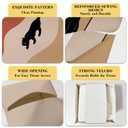Boho Cat Leather Tissue Holder with Bottom Belt Gifts for Women Housewarming Waterproof Leather Tissue Case Holder Decor for Home Bedroom Office Bathroom Dresser Facial Paper Organizer - YT0257