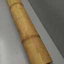 Jollybower 5"x3" Bamboo Stakes 50 Pack, Thicker Heavy-Duty Plant Stakes, Natural Garden Stakes for Bean, Tomato, Bean, Flowers,Trees Potted and Climbing Plant Support