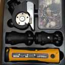 4-In-1 Cordless Electric Scissors,90pcs Multi-Functional 4V Cardboard Cutter Electric,Includes Interchangeable Rotary Tool Kit,Suitable For Cardboard Cutting,Sanding,Drilling,And Diy Crafts