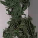 2 Pcs 6FT Artificial Norfolk Pine Garland, Christmas Real Touch Winter Pine Garlands Realistic, Green Greenery Garland for Mantle, Stairs, Fireplace, Wall, Door, Table, Indoor Holiday Xmas Decortions