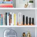 Oak Multi-Device Organizer with Cord Organizer and Anti-Scratch Pads Accessories Set  Vertical Stand for Laptops, Tablets, Phones, and External Hard Drives  Desk Station Dock for Home Office