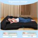 Car Air Mattress, Inflatable Bed Compatible with Tesla Model Y Mattress for SUV Truck RV Van Backseat Trunk, 6.4 ft Portable & Foldable Car AirBed Sleeping Pad for Tent Travel Camping Essentials Black