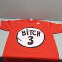 Funny Bitch 3 Matching Group Halloween Costume T-Shirt Large