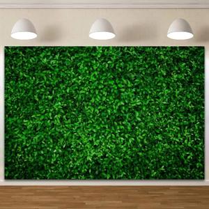 Grass Wall Photography Backdrop 10x8ft Nature Summer Green Leaves Greenery Backdrop for Graduation Birthday Party Banner Outdoorsy Theme Decor Newborn Baby Shower Photo Shoot Props