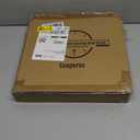 Atomic Wall Clock 12 Inch  Auto DST Modern Analog Battery Operated Silent Wall Clock with Temperature & Digital Calendar for Office Bedroom Kitchen, Round NonTicking Classroom & Garage Clock (Black)