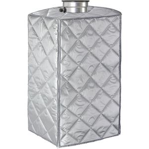 moonoom Tankless Water Heater Cover with Zippers,Thickened Water Heater Enclosure Cover, Outdoor Water Heater Protective Cover for Freezing Weather Insulation