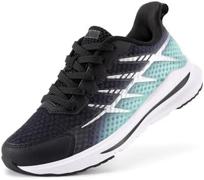DREAM PAIRS Boys Girls Shoes Kids Tennis Athletic Running Footwear Lace Up Walking DuraPlay Breathable Lightweight Sneakers for Little/Big Kid, Size 13