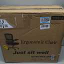 TRALT Office Chair Ergonomic Desk Chair, 330 LBS Home Mesh Office Desk Chairs with Wheels, Comfortable Gaming Chair, High Back Office Chair for Long Hours (Beige)