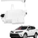 labwork Plastic Windshield Washer Fluid Reservoir Tank with Motor Sensor Hole and Tube Replacement for RAV4 2013-2018 85315-0R030