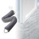 Door Stopper Under the Door, Easy to Install Protection, Sound Blocking, Sound, Grey