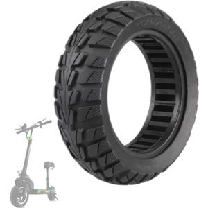 10 Inch Solid Tire 10x2.70 10x2.75 Tire for Hover-1 Alpha Hiboy Titan PRO Scooter 70/65-6.5 Tubeless Puncture-Proof, Explosion-Proof, Shockproof Super-Grip Design