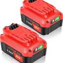 Stairlie Upgraded 2-Packs Replacement 6.0 Ah Battery for Craftsman 20v Battery Compatible with Craftsman CMCB204, CMCB204, CMCB206, CMCB202, CMCB201 20V Cordless Power Tools High Performance