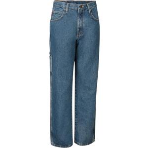 Red Kap Men's Loose-Fit Dungaree Jean (36W x 34L)