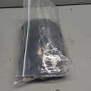 Black Opaque Fleece Lined Tights for Women under Dress, Thermal Ribbed Leggings for Women, Warm Sweater Tights (Medium Petite)