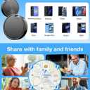 Air Tags for Android,Air Tags-2 Pack Android,Air Tracker Tags,2 Year Battery Life,Google Find Trackers for Google'S Find Hub App,IP65 Waterproof Luggage Tracker Tags for Keys