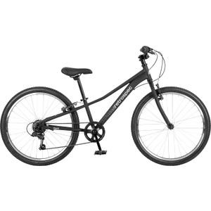 Retrospec Dart Kids Bike - 7-Speed Hybrid Bicycle for Ages 6-11 with 29in All-Season Tires & Shock Absorption - Adjustable Height Youth Bike with V-Brakes & Smooth Gear Shifting