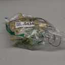 DG-Direct Christmas Tree Topper Lighted with 6 Projected Patterns, Led Rotating Magic Snowflake, 3D Hollow Glitter Lighted Silver Snow Tree Topper for Christmas Tree Decorations, Gold