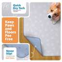 IMPROVIA® Reusable Puppy Pad – Waterproof, Extra-Absorbent, Washable Pee Pad for Dog Training, Whelping, & More – Protect Your Floors & Pet with Quick-Drying Potty Pad (Small - 18"x24")