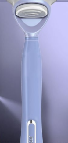 joy Razors for Women, 1 Handle, Light Blue