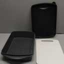 Prep and Slice Tray Set (Includes Built-in Cutting Board + Marinade Container)