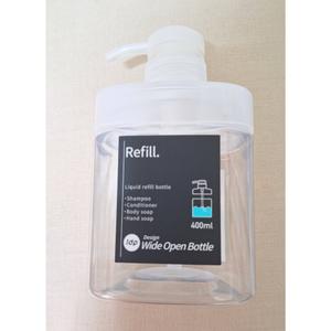Refill Coffee Syrup Dispenser - Glass Bottle w. Pump, 11.8 oz 400 ml, Set of 2,  white Upgraded Pump