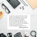 2 x UUEFKTN Romantic Anniversary Card for Him Her, Hearftelt Anniversary Card Gift for Husband Wife Boyfriend Girlfriend Partner Couple, Sweet Valentines Gift for Women Men (#11)