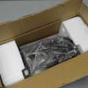 Panini Press Grill, 1000W Sandwich Maker with Non-Stick Coated Plates, Opens 180 Degrees for Any Size of Food, 3-in-1 Sandwich Press Electric Grill, Stainless Steel Surface and Removable Drip Tray (Black)