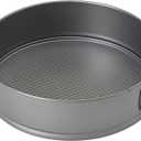 GoodCook Everyday Nonstick Steel Springform Pan, 9", Gray