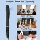 Hidden Camera, 2026 Pro 64GB Spy Pen Camera, 1080P FHD Cam Pen with Video or Picture Taking, Long Battery Life, Loop Mode, No WiFi Needed Security Camera, Body Cam for Business, Offices or Daily Use