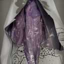 Dark Purple Faux Fur Comforter Cover Set Ultra Soft Plush Bedding Sets (1 Duvet Cover + 2 Pillow Cases) Zipper Closure (Queen, Dark Purple)