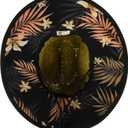 Billabong Women's Tipton Straw Lifeguard Hat, Structured Construction with Printed Fabric Lining Under Brim (Beige)