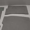 Stone Bath Mat Diatomaceous Earth Shower Mat Non-Slip Super Absorbent Bathroom Floor Mat Quick Drying Natural Easy to Clean(24 * 16 Grey)