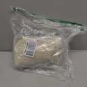 Large Capacity Travel Cosmetic Bag  PU Leather Makeup Organizer Bag Portable Woven Makeup Bags for Women Waterproof Travel Toiletry Bag with Divider Pouch, Khaki