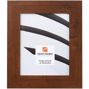 Craig Frames 11x14 Walnut Brown Picture Frame for Posters and Gallery Wall