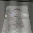 Choice Marts 100 Clear Plastic Bags With Handles 9"x12" Perfect for Merchandise And Retail 1.5Mil Thick Clear Gift Bags With Handles